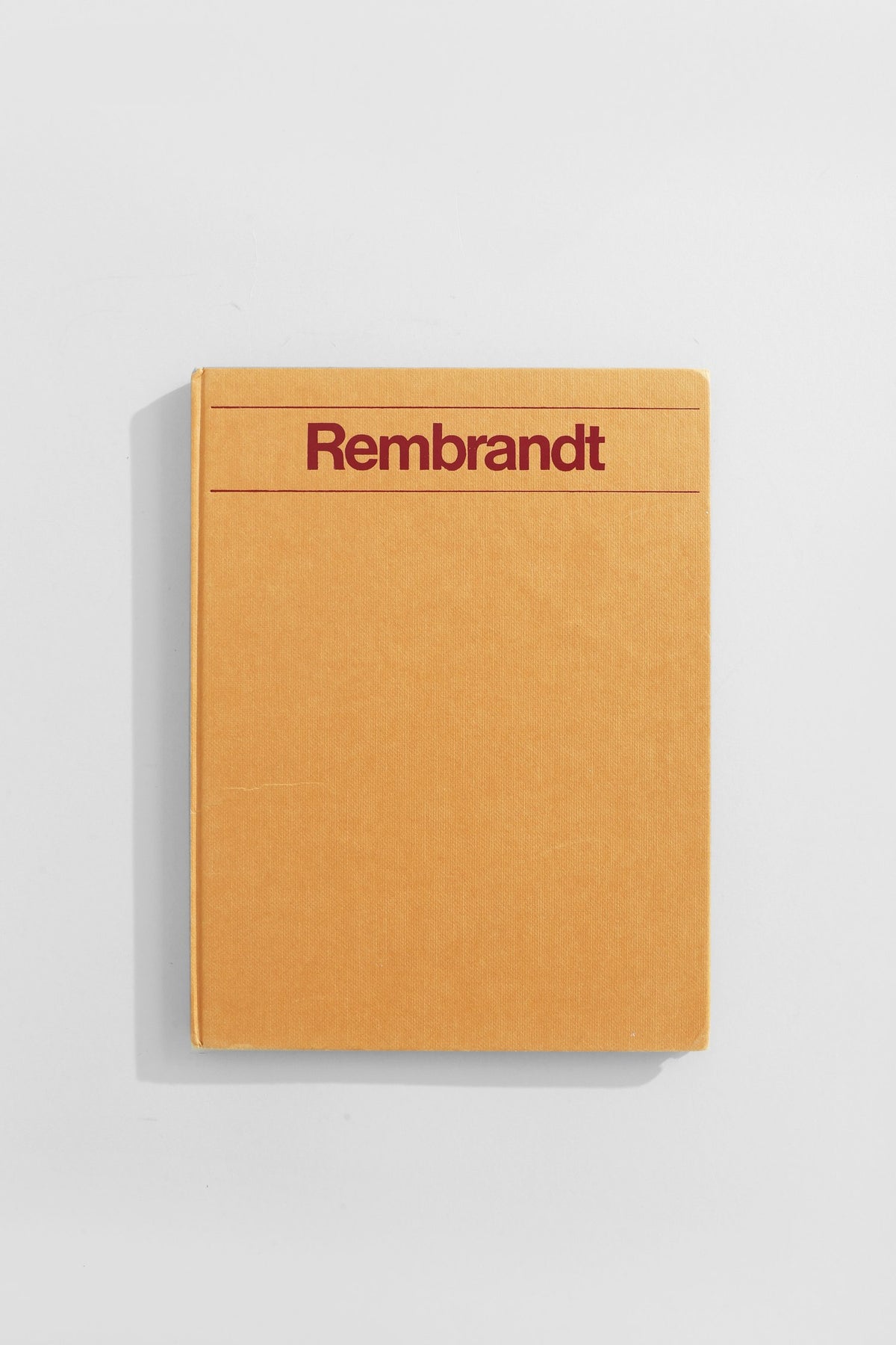 Rembrandt Book by Villa | The Oblist