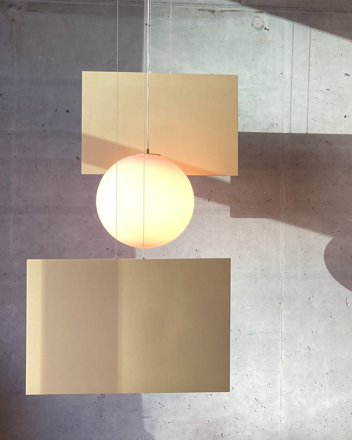 Sunset Sunrise, functional light sculpture in movement — lifestyle setting
