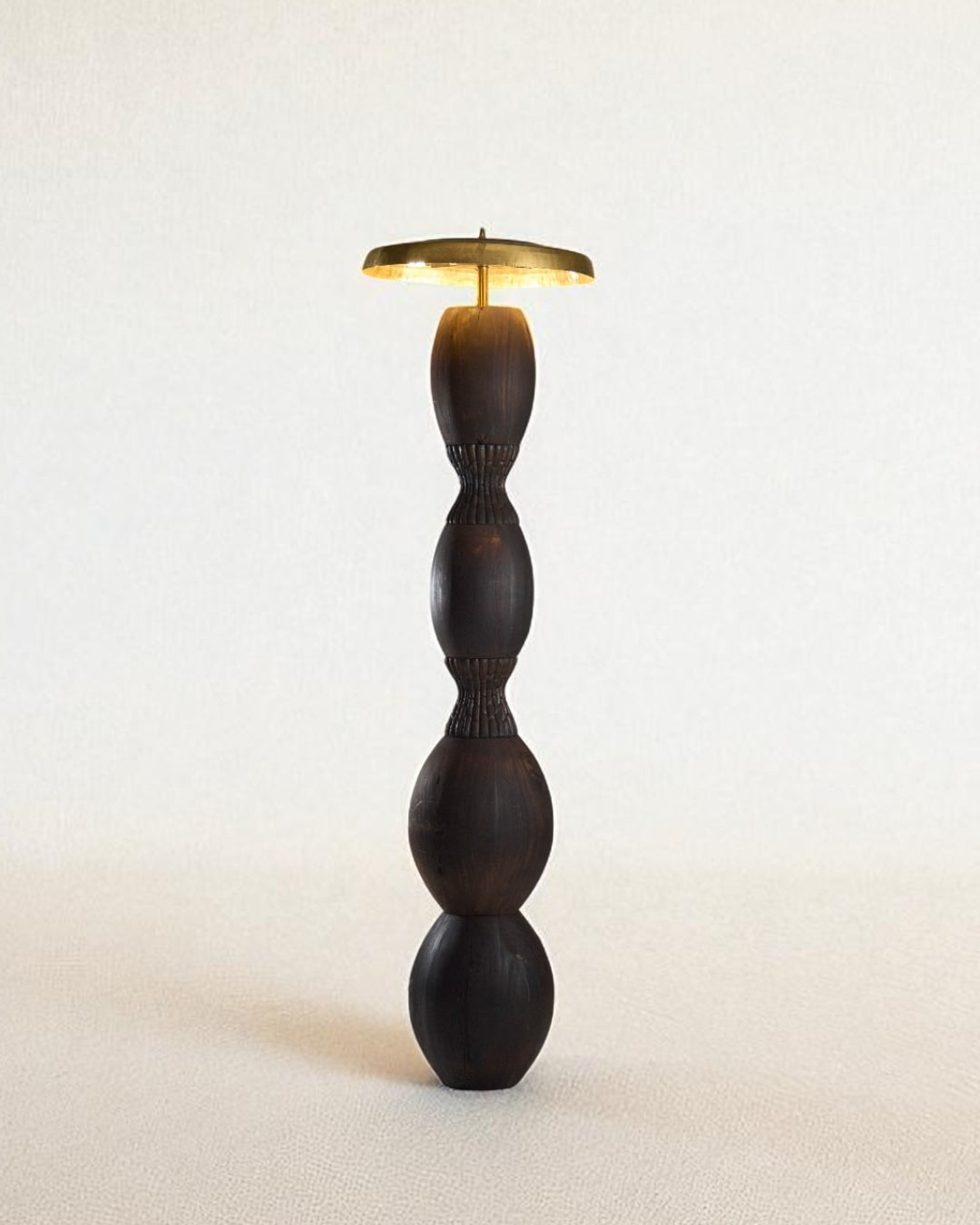 Sarupa Totem Lamp - Wooden Lamp by Object Theory | The Oblist