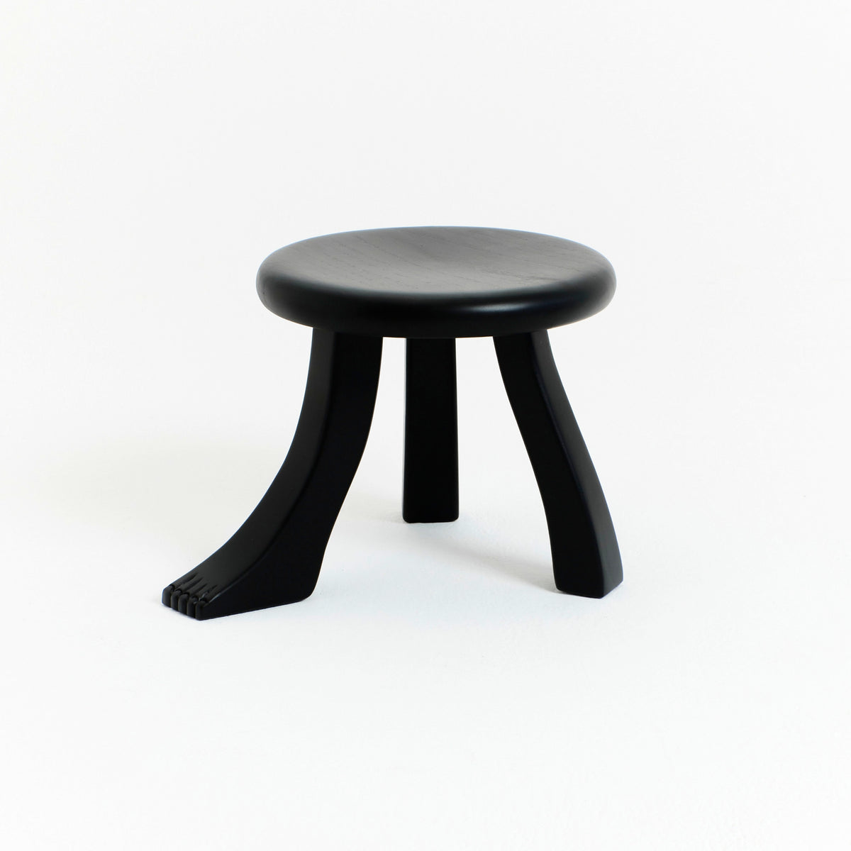 Foot Stool in Black Chestnut by Project 213A | The Oblist — handcrafted wood, modern design