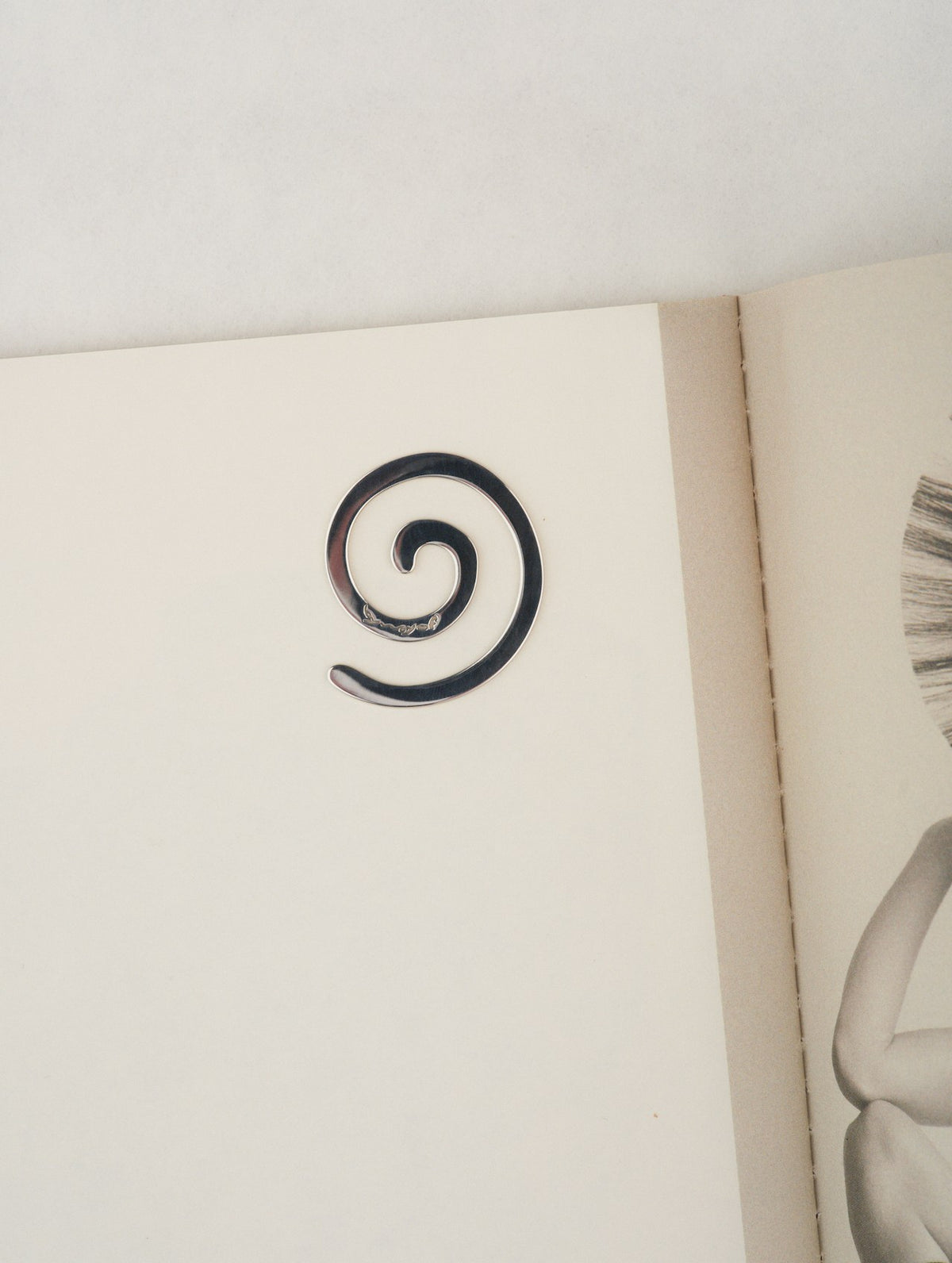 Contemporary bookmark in Silver by By Way Of | The Oblist