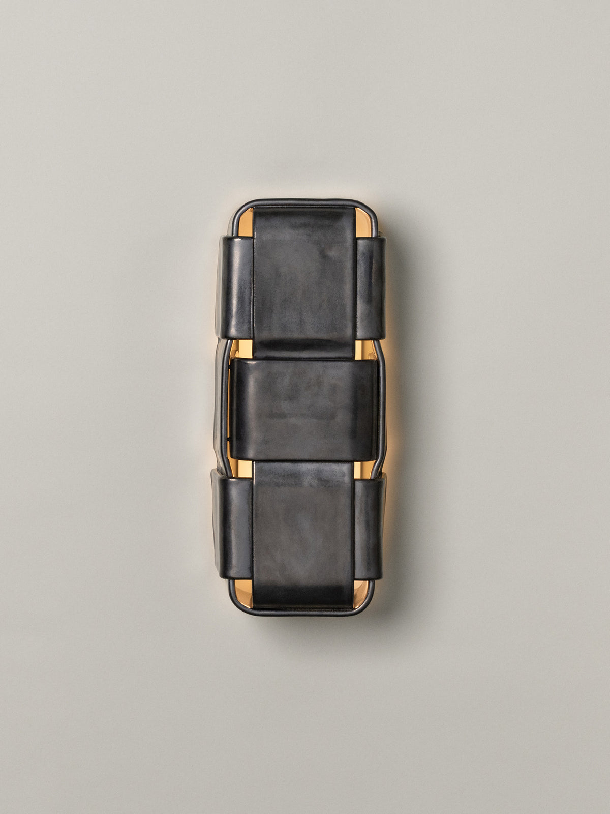 Stria 3 Sconce, Graphite by SIN | The Oblist