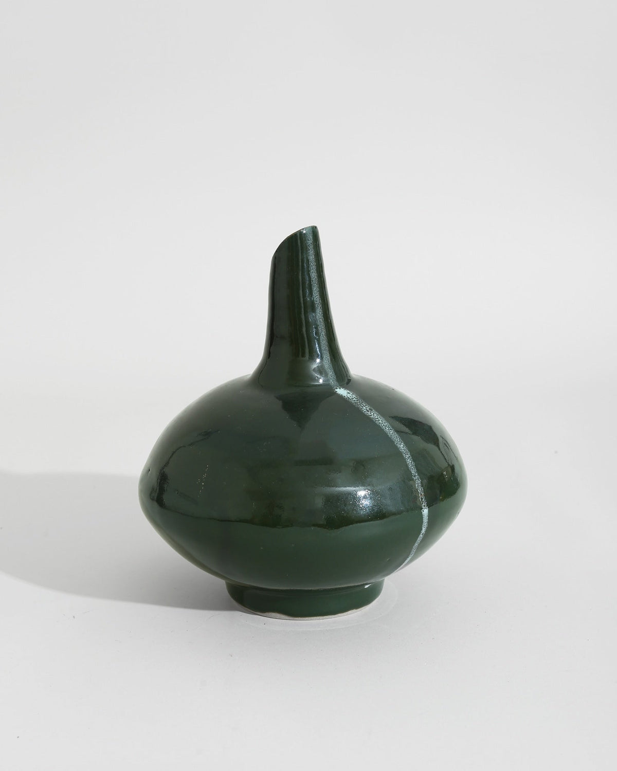 Green Sculptural Pottery by Villa | The Oblist
