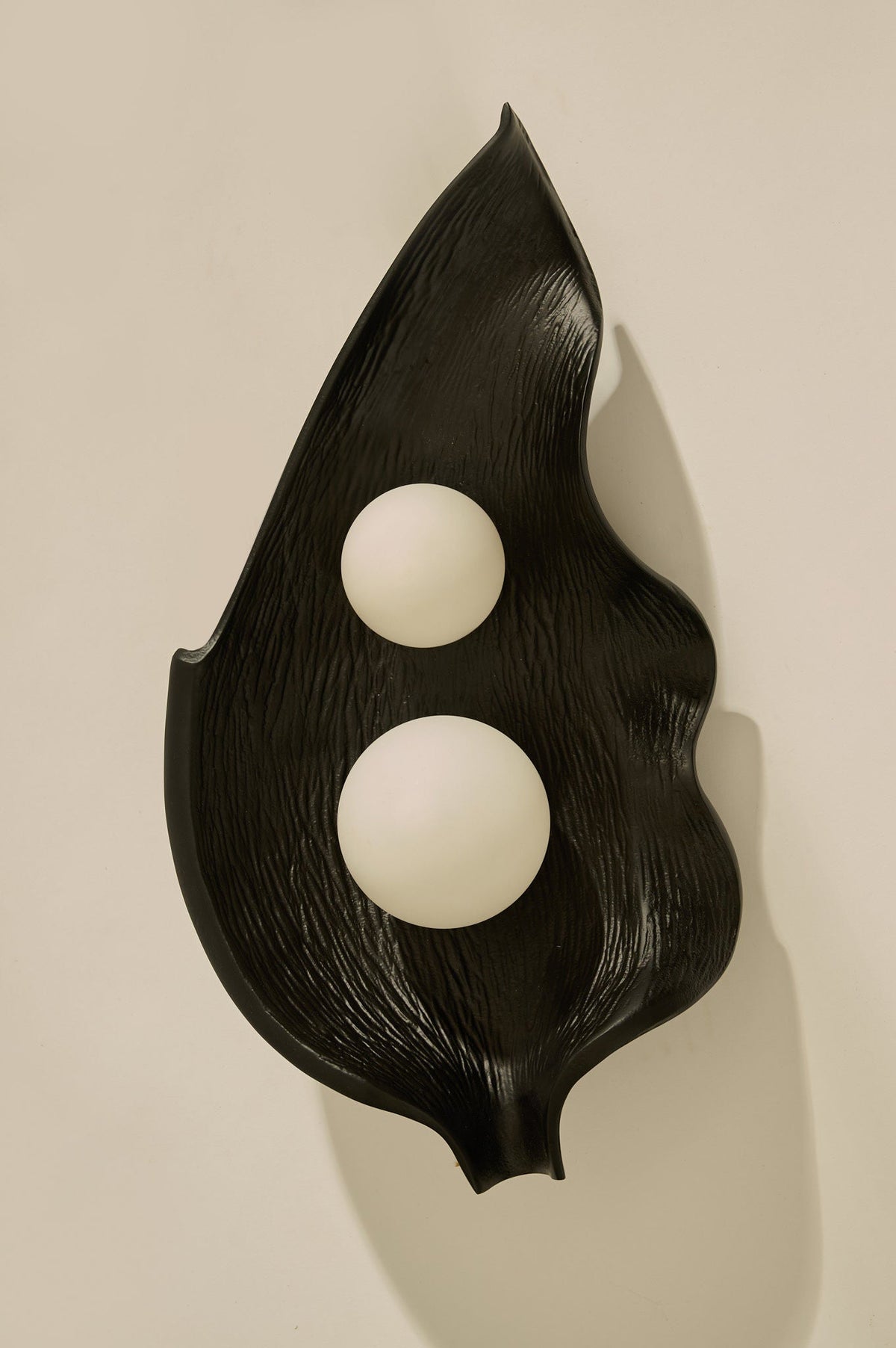 Foliage Wall Light by LMNOH | The Oblist — black finish, modern design