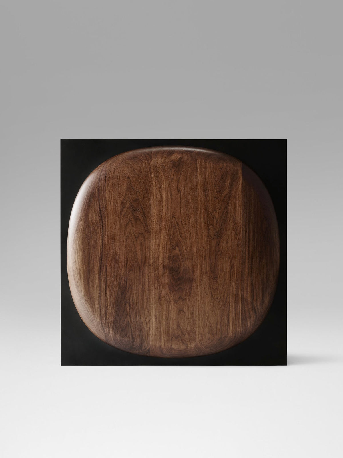Walnut Split coffee table top view showing rich wood grain