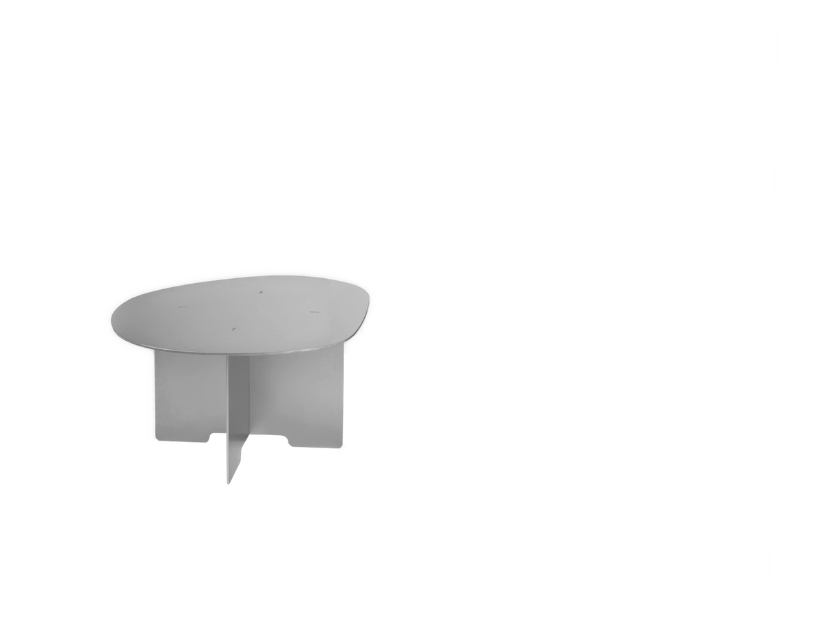 Coffee Table - 1.0 - Stainless Steel — view 9