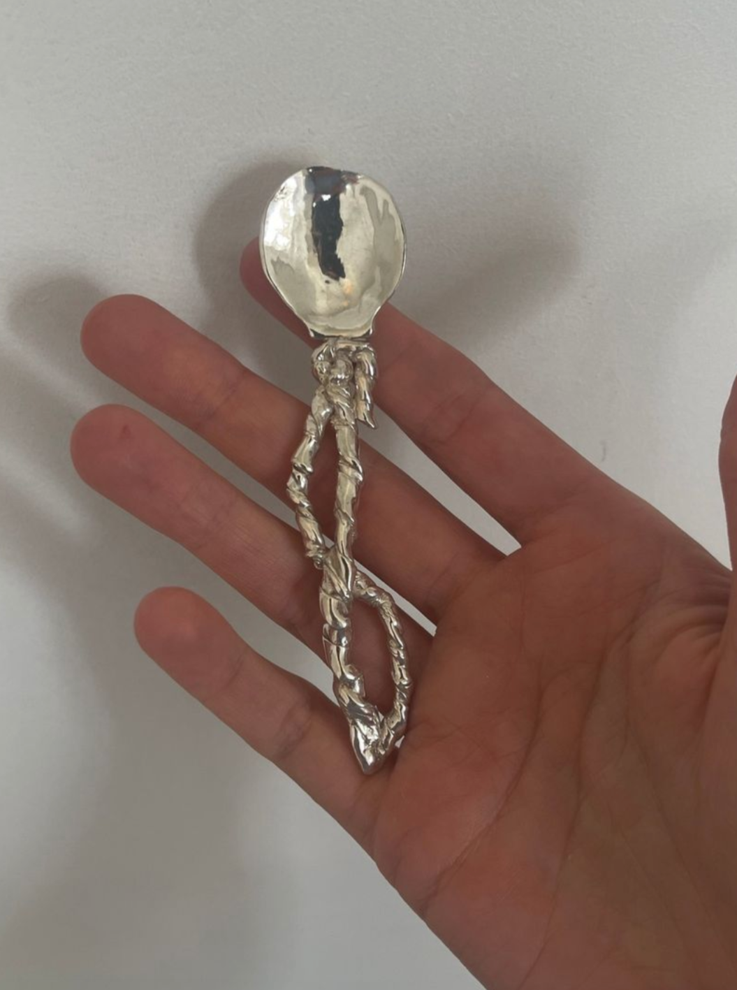 Babette Tea Spoon Sterling Silver, elegant and timeless design for tea lovers
