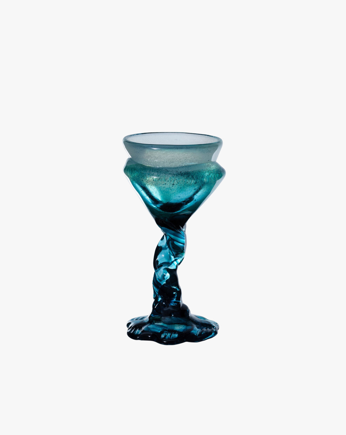 Cocktail Glasses Flower Cocktail Glass - Dark Foot Szkło Studio