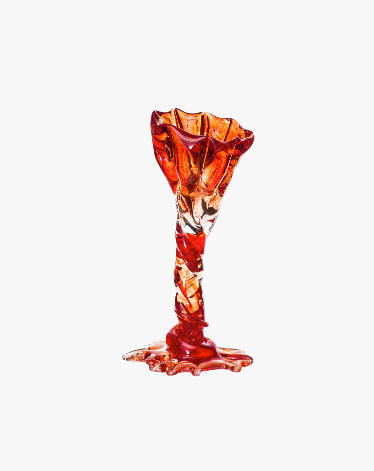 Spiky Cocktail Glass - Red