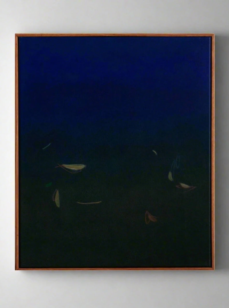 Seabeds #1 - Acrylic on Canvas painting depicting underwater world with vibrant colors and textures