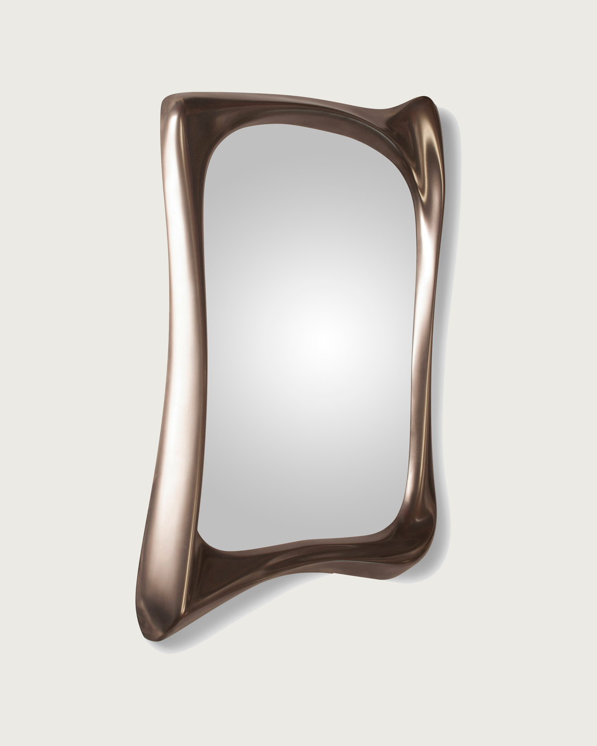 Contemporary Mirror in Wood - Narcissus Collection by Amorph | The Oblist — modern wood design