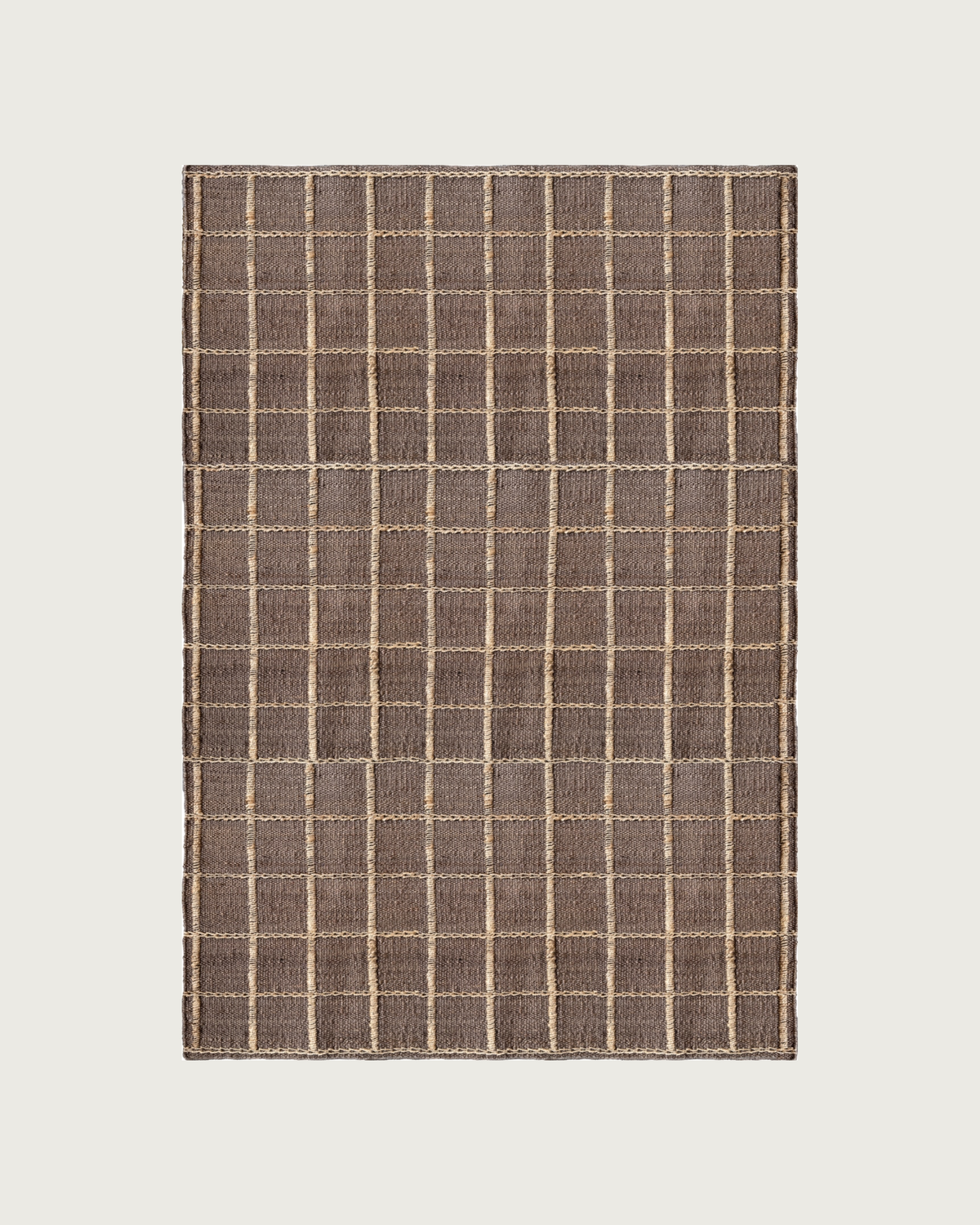 'Strata' Braided Jute Rug, Brown