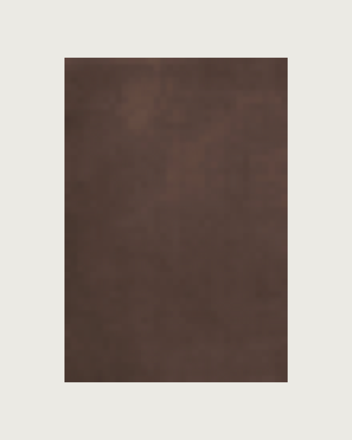 'Solid Wool' Handwoven Rug, Chicory Coffee