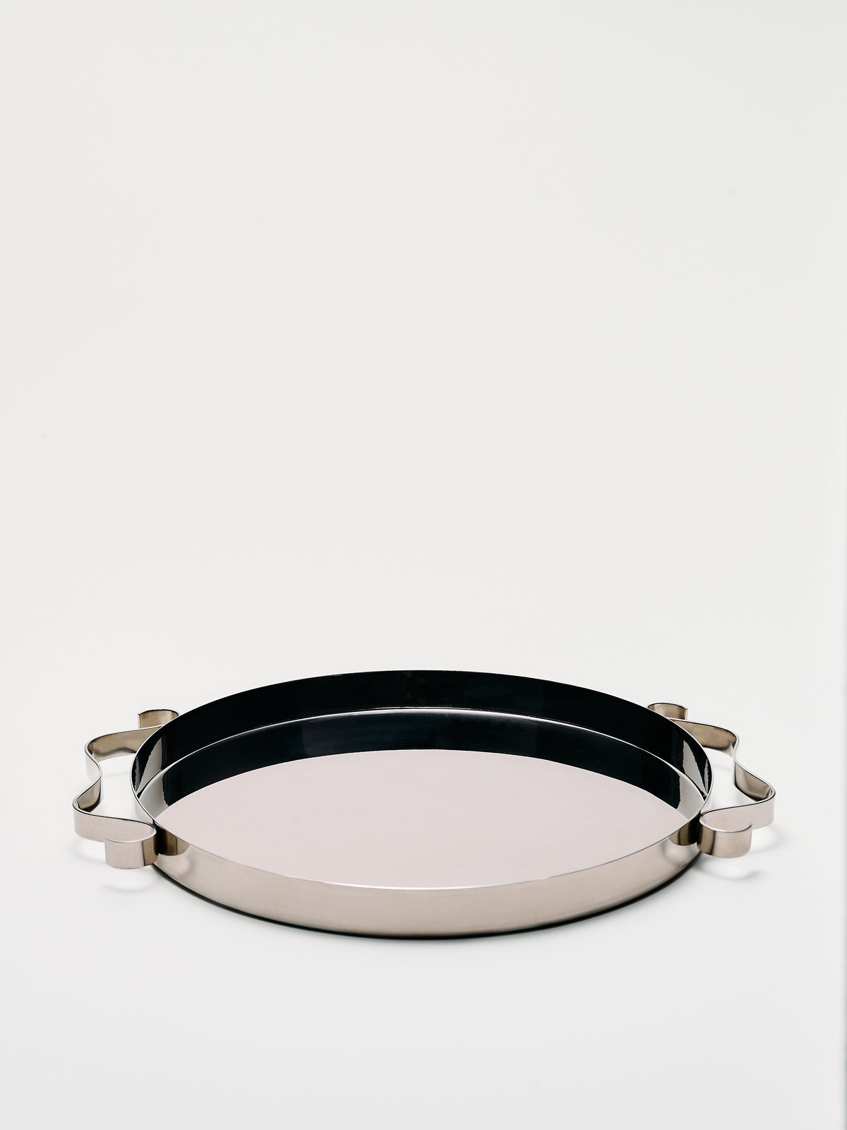 Squiggle Tray – Mirror-Polished Stainless Steel — alternate view