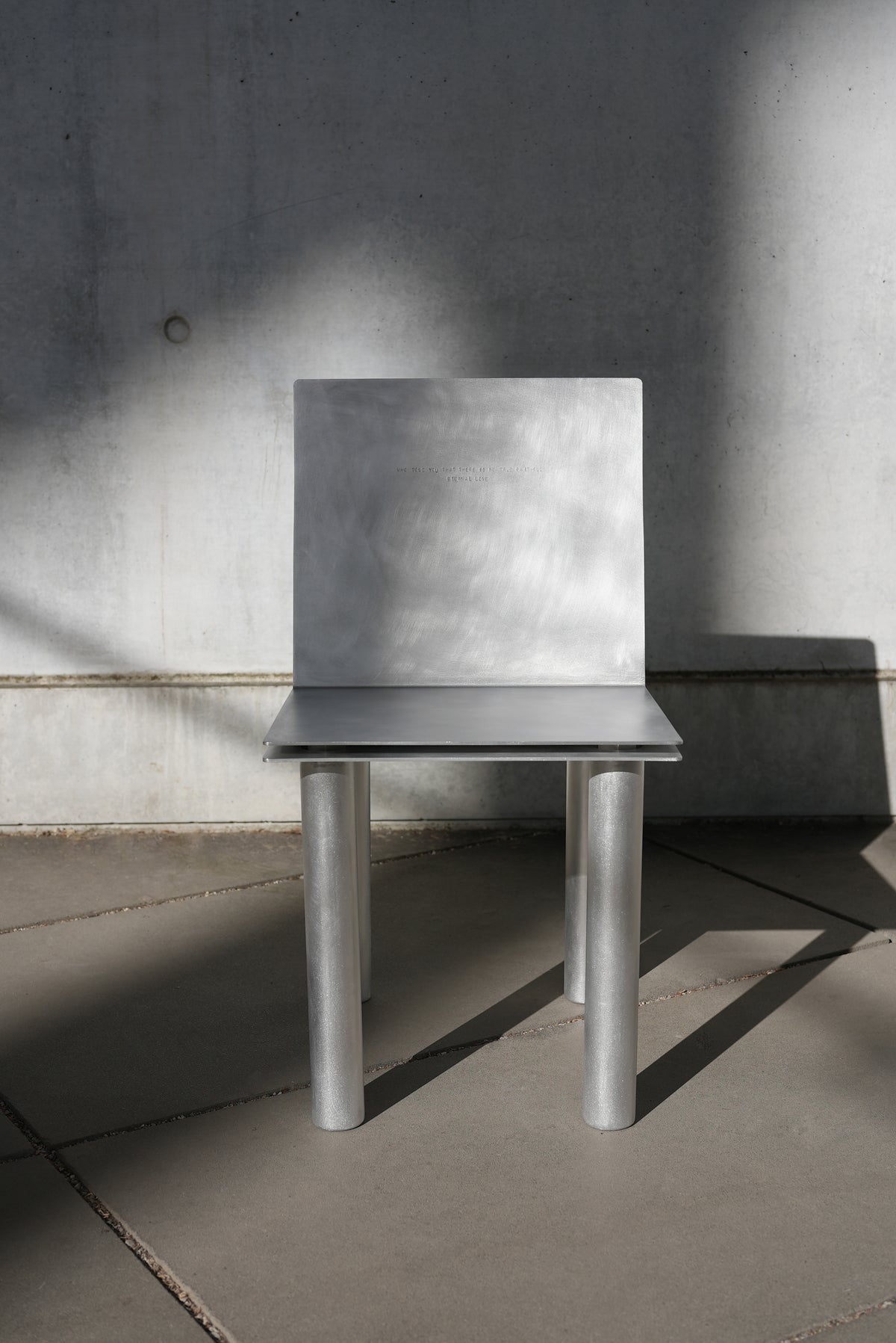 MASTER & MARGARITA — side angle showing brushed metal finish