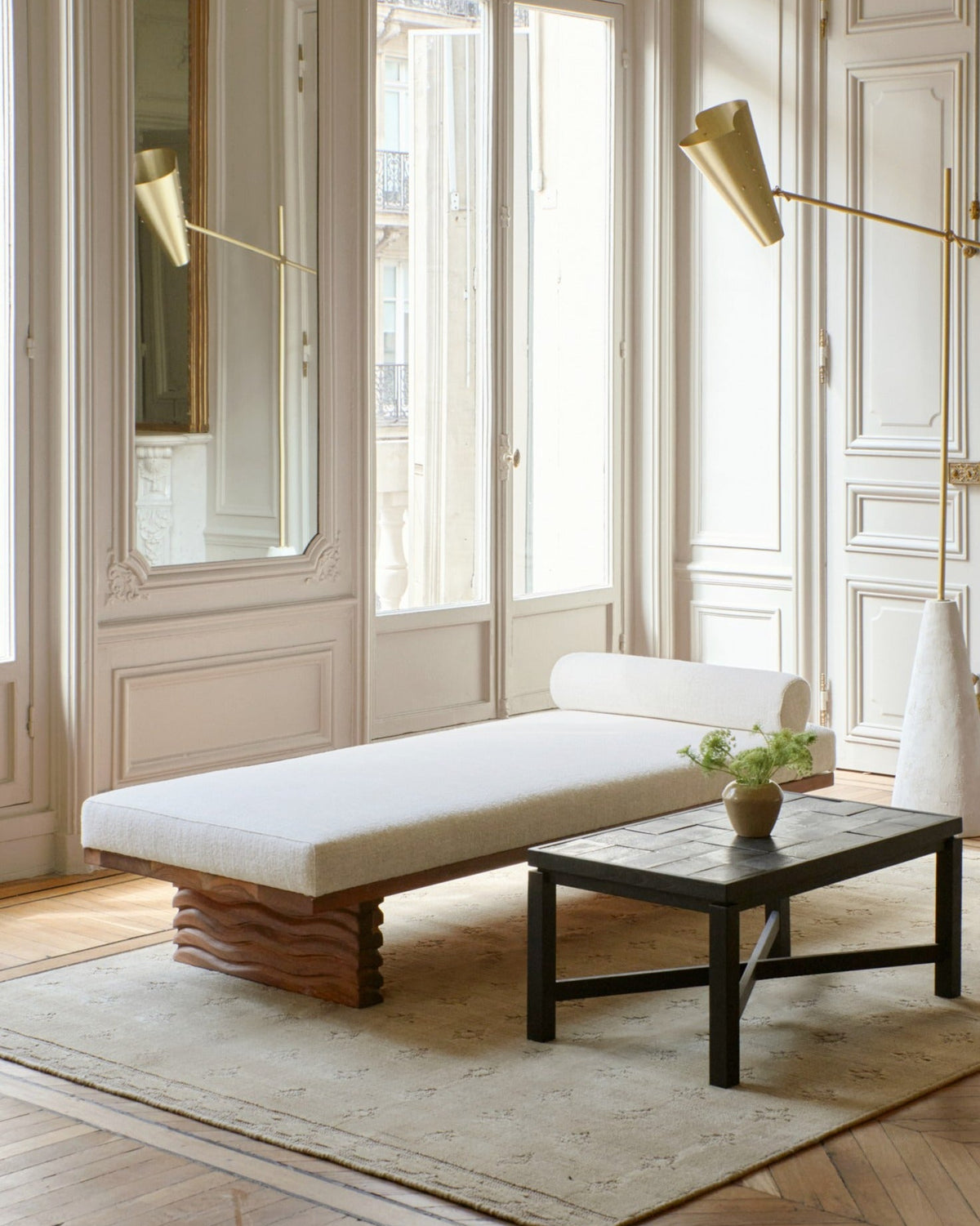 Nazaré Daybed by Project 213A | The Oblist — upholstered fabric, modern design