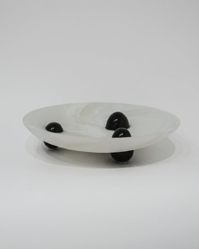 Uovo Bowl, in Stone and Onyx by Panorammma | The Oblist