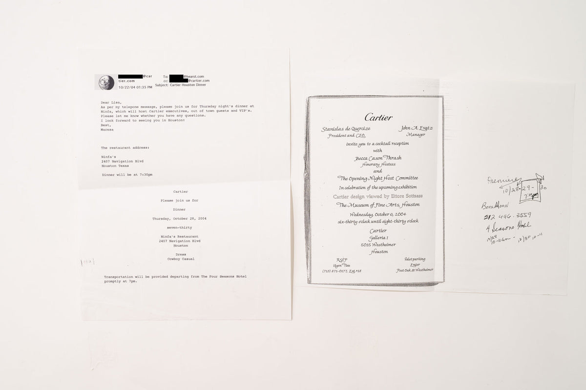 Cartier Design Viewed by Ettore Sottsass, 1994 (Signed) Jewelry and Design Book — side angle