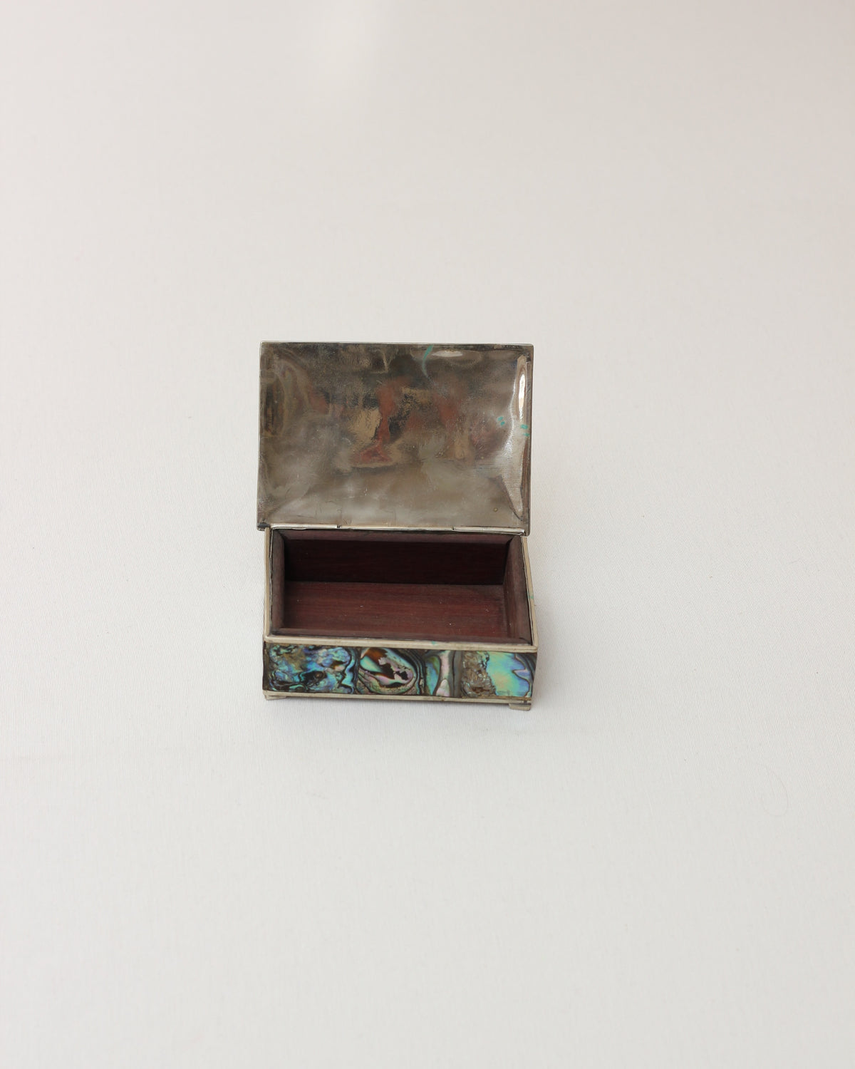 Abalone Jewelry Box — detail view