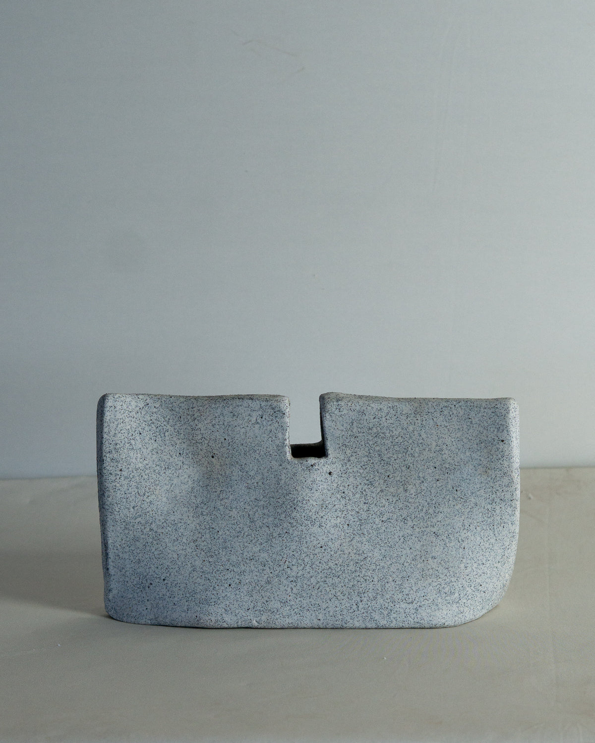 Tsaka Vase Speckled Porcelain by ALMa Design Studio | The Oblist