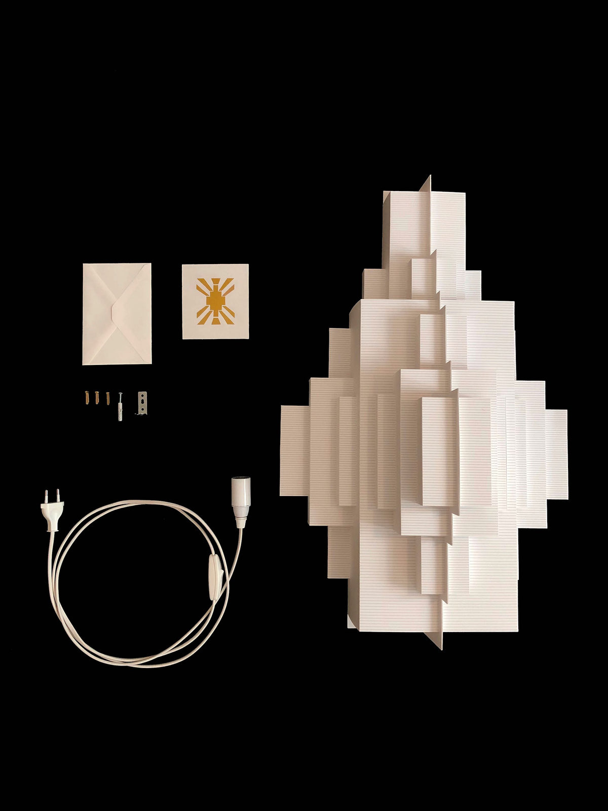 Cloud City Wall Lampshade — lifestyle setting