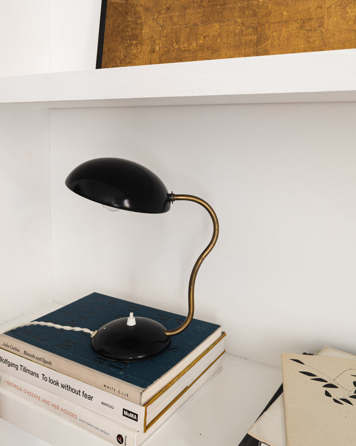 ASEA E1325 Collectible Lighting in Metal and Brass — side angle