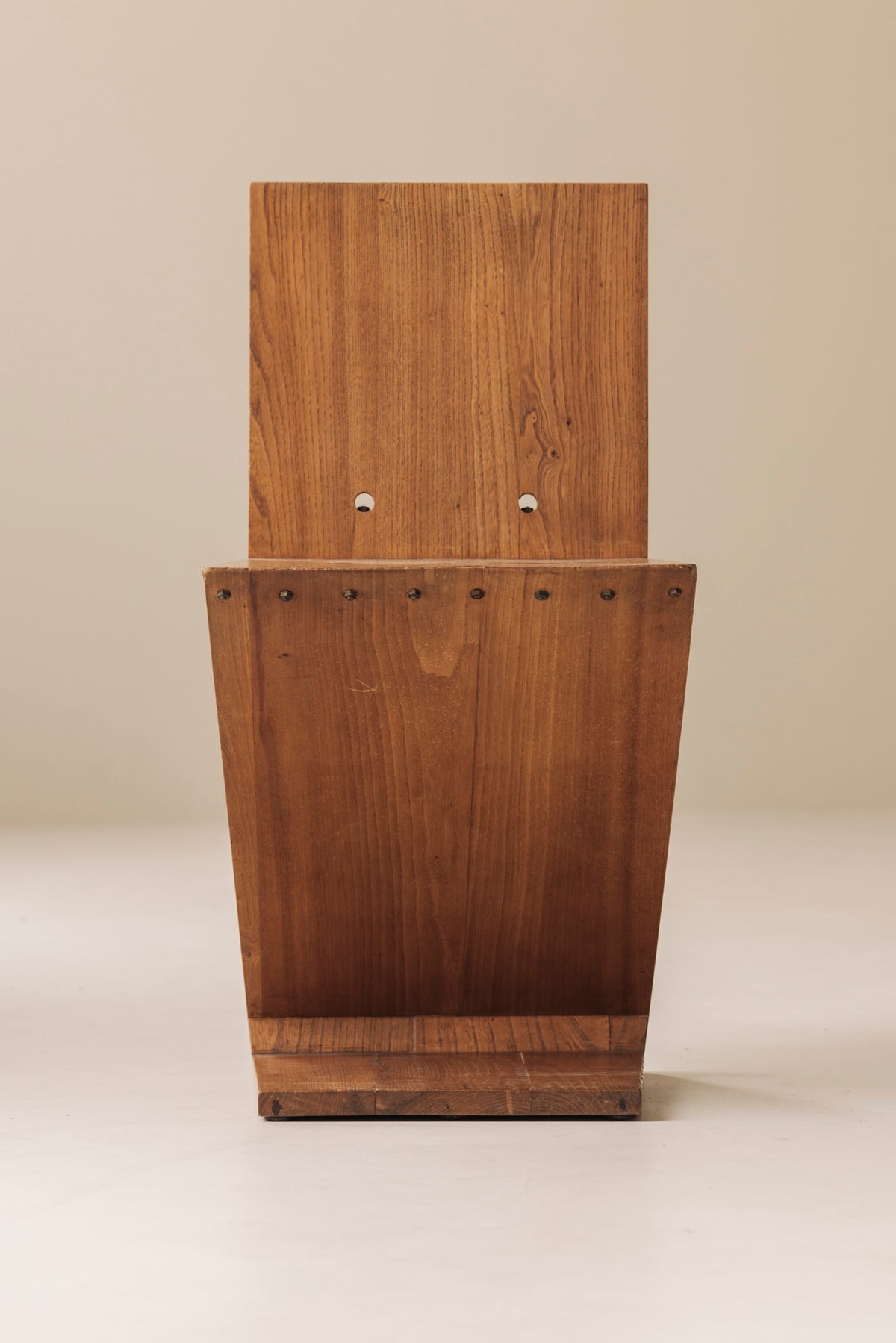 Early Zig Zag chair by Gerrit Thomas Rietveld for Gerard van de Groenekan, 1960s — close-up