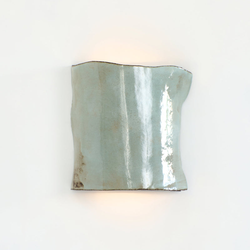 Papel - artisanal ceramic Wall Light by Project 213A | The Oblist