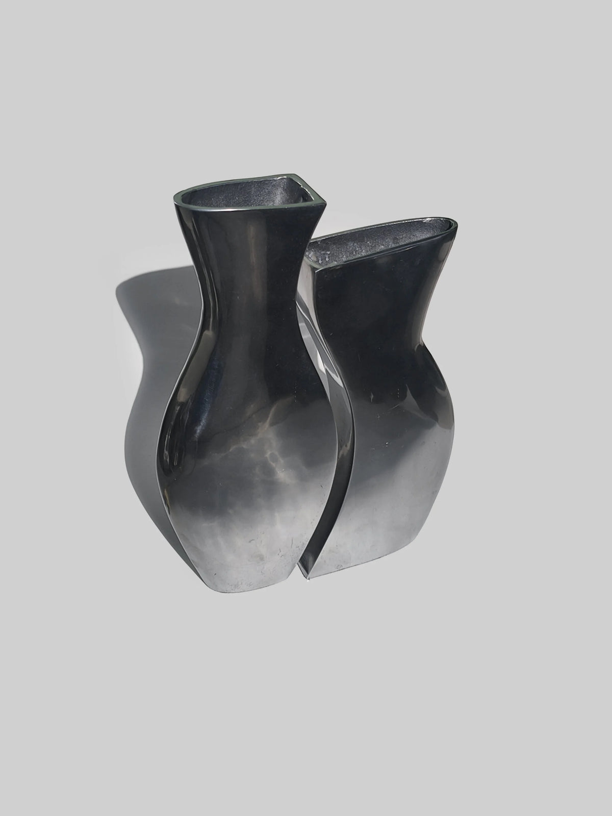 Pair of Modern Vases — side angle