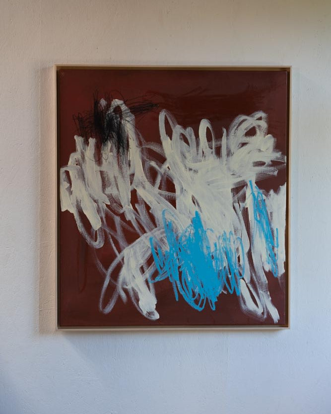 ´DANCING IN THE NIGHT´ -  Abstract Acrylic Painting by Hanna Buckel | The Oblist