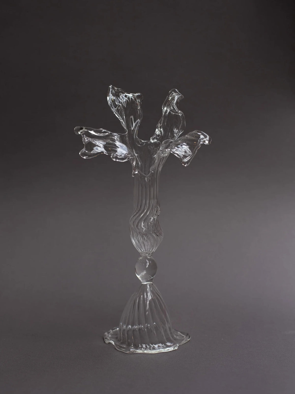 Wildflower Glass Sculpture — detail view