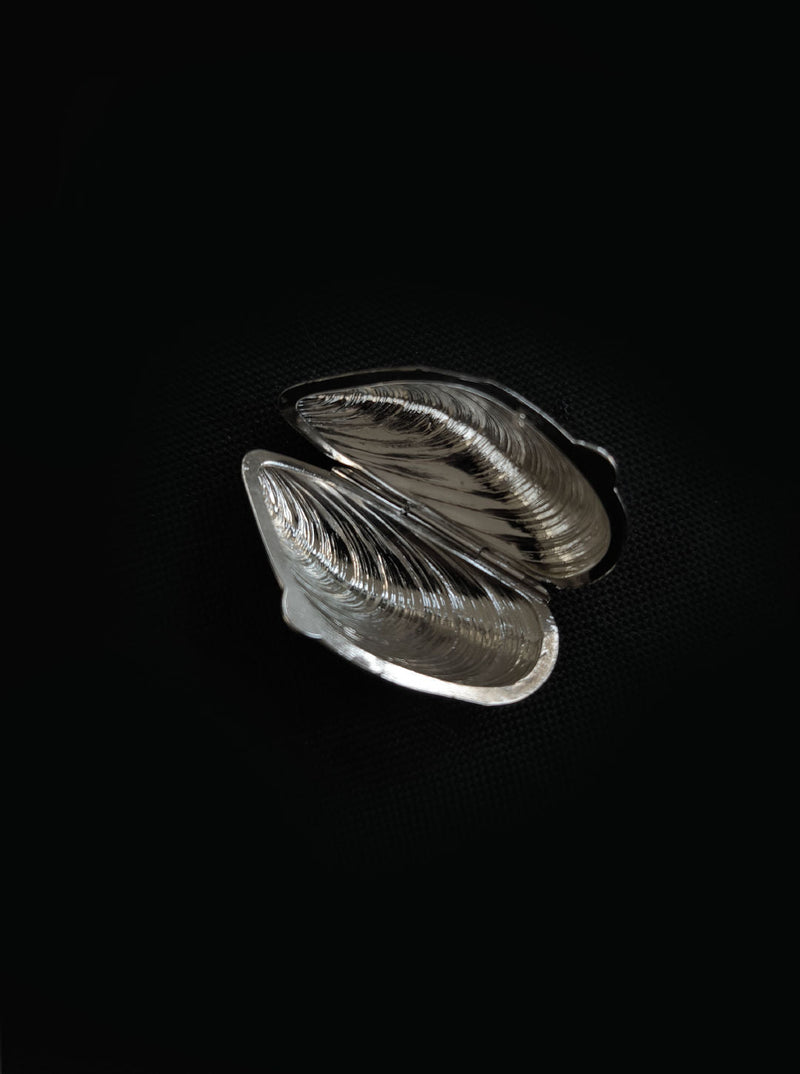 Small Shell Pill Box by Les Objoies | The Oblist