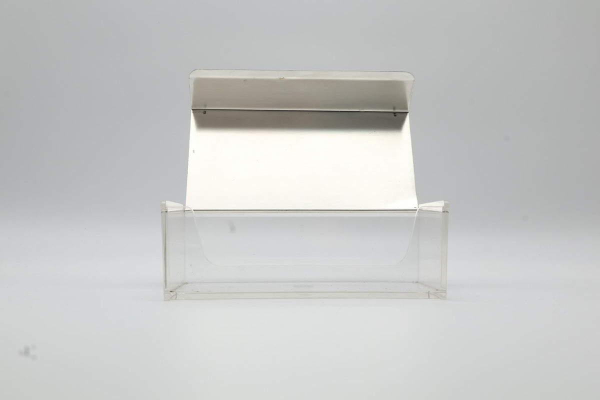 Mid-Century Modern Plexiglas & Silver-Plated Box by Sigrid Kupetz for WMF – Germany, 1960s — alternate view