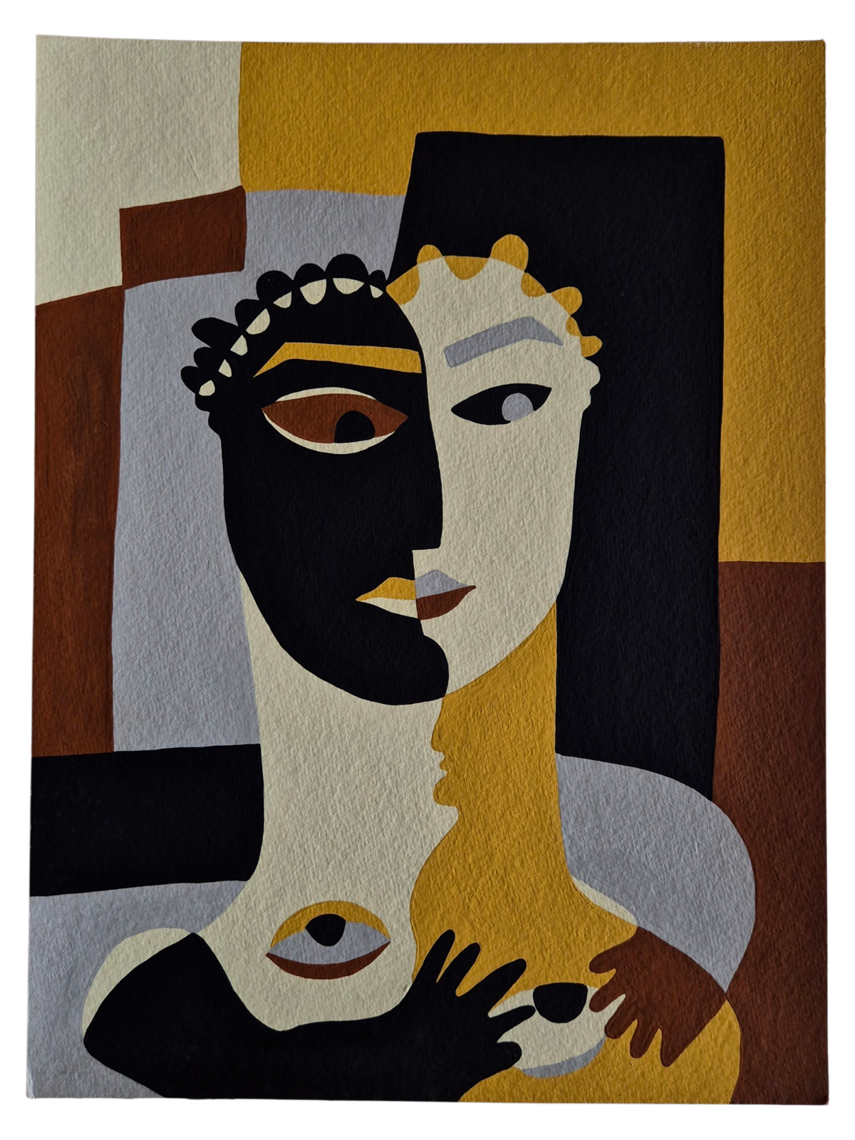 REGARDE-MOI no.8, Painting — side angle