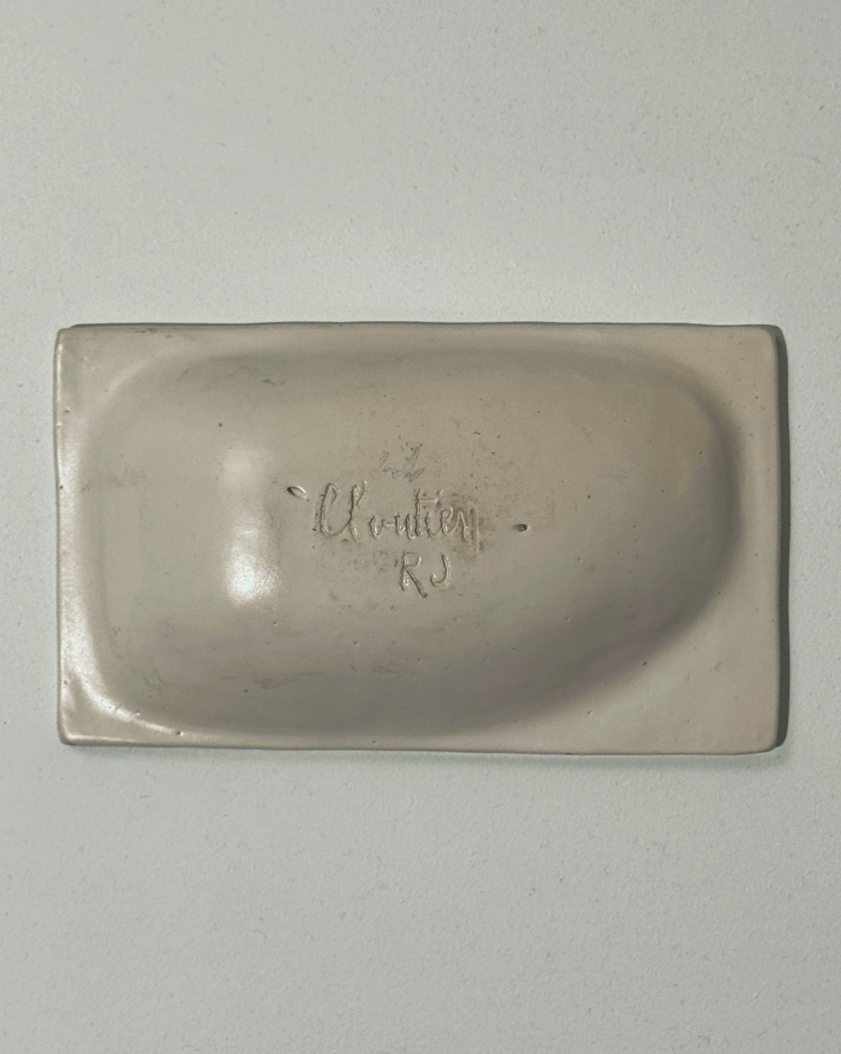 Very rare catchall by Robert & Jean Cloutier — close-up