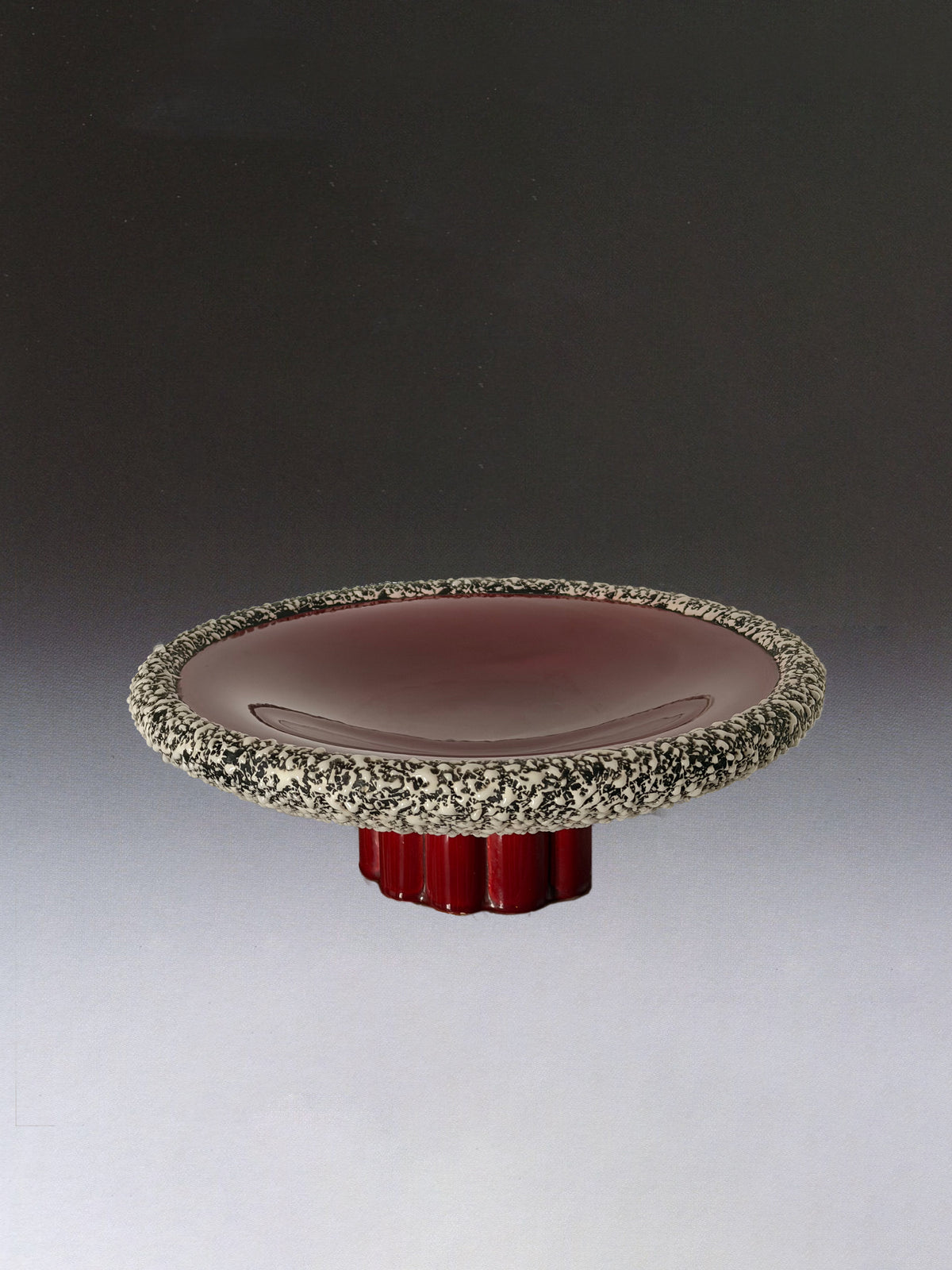 Art deco plate by Paul Millet Manufacture de Sevres — detail view