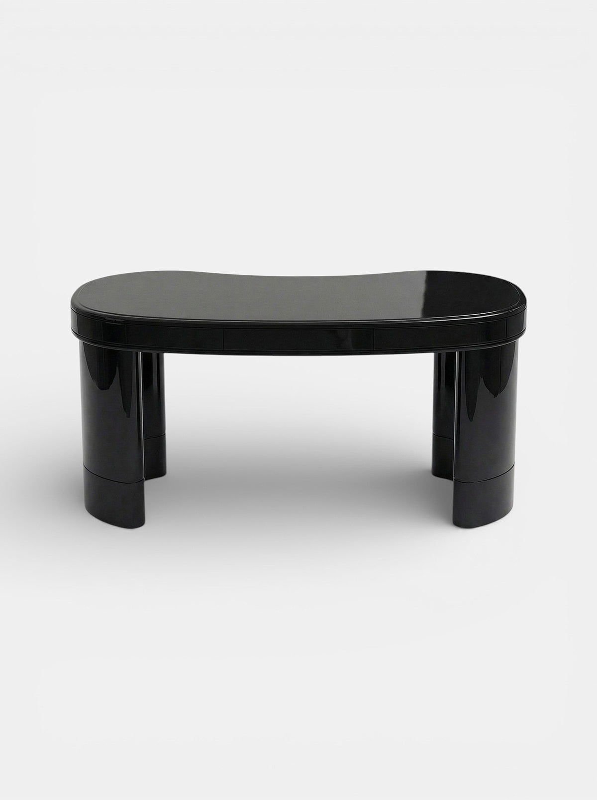 Nicola Black Lacquered Desk by Marbera | The Oblist