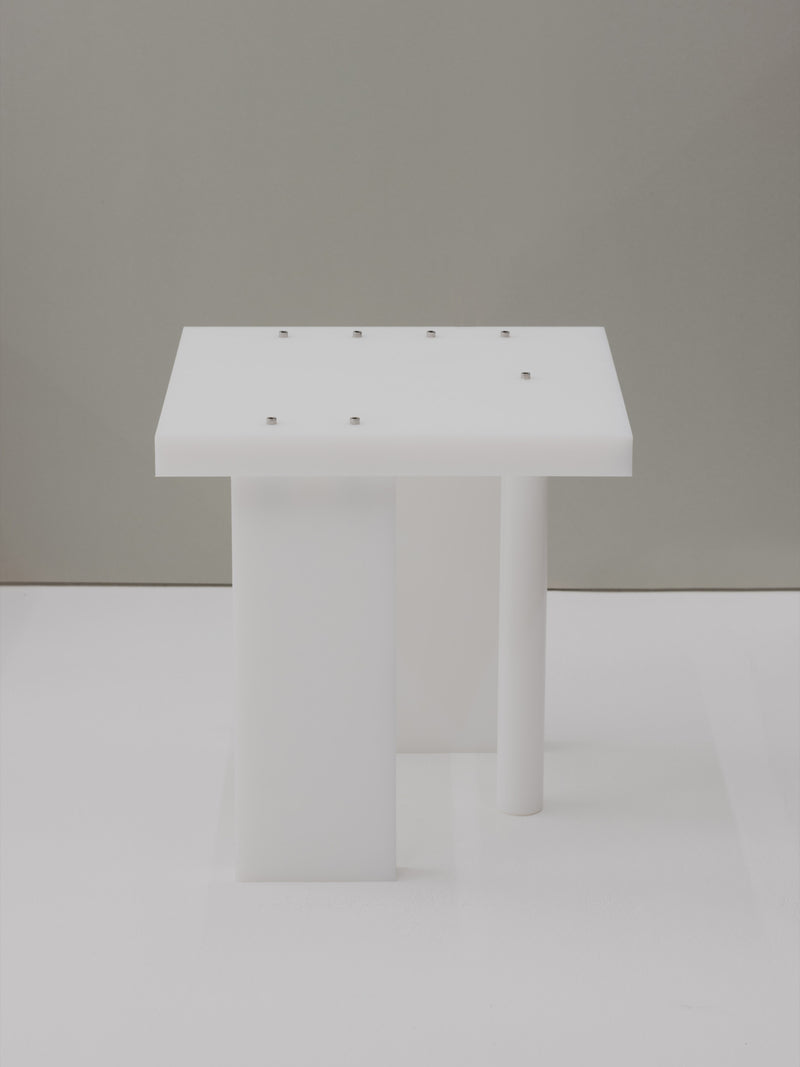 Invisible Side Table — detail view