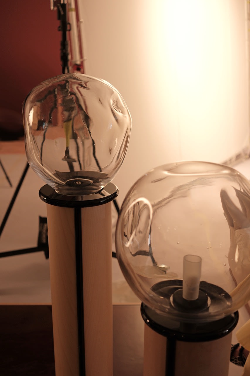 Le Crépuscule Floor Lamp — side angle
