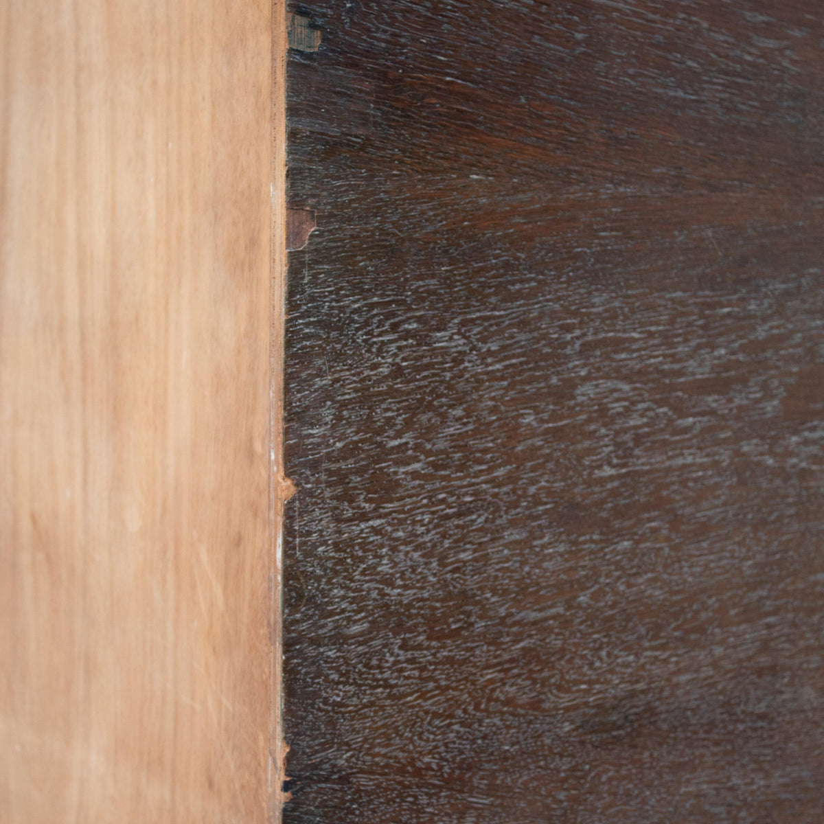 Claude Vassal Vintage Wardrobe Cabinet in Solid Oak — alternate view
