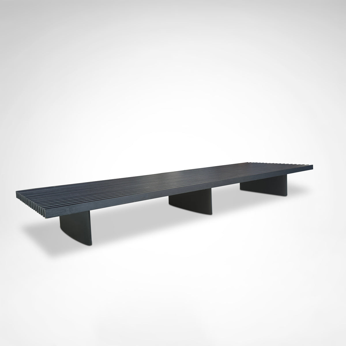 514 Refolo Tokyo seating bench by Charlotte Perriand for Cassina 2000s — side angle