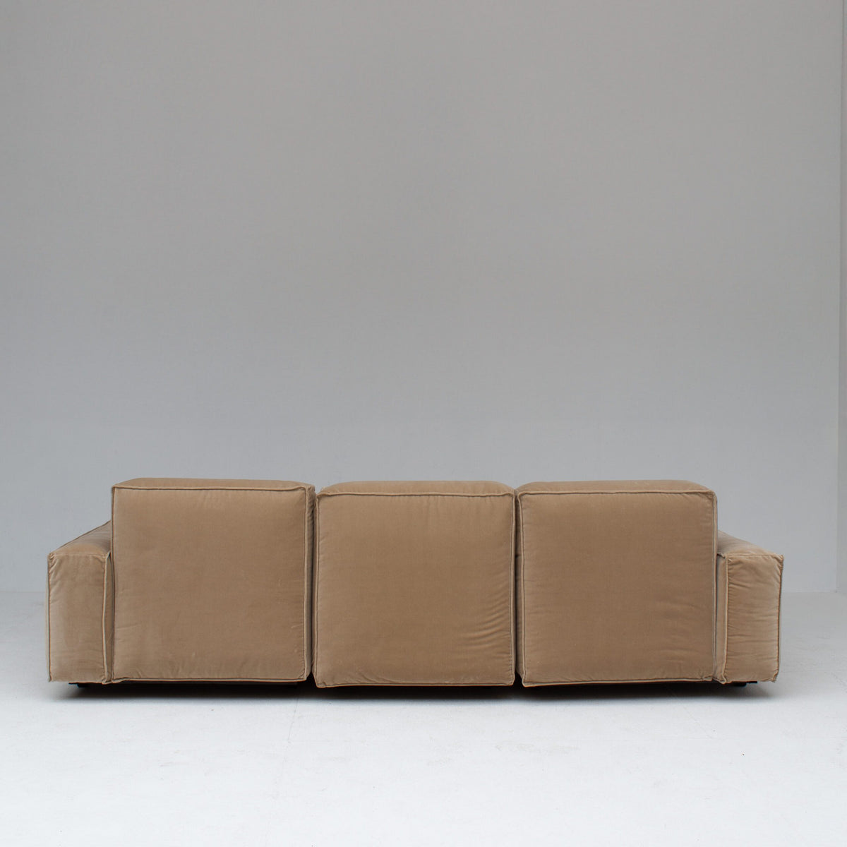 Marenco Marechiaro Modular Sofa Set for Arflex — rear view of beige fabric upholstery
