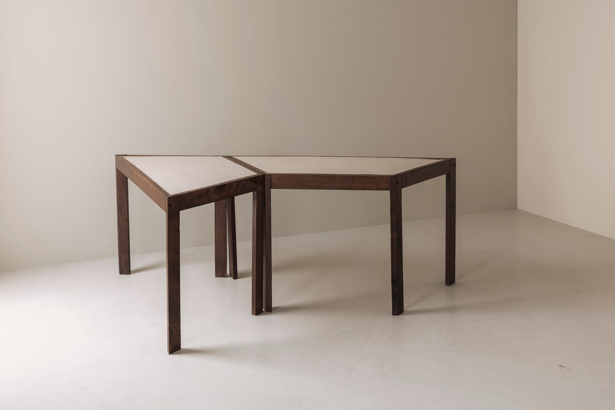 Geometric Side Tables, France 1970s — view 10