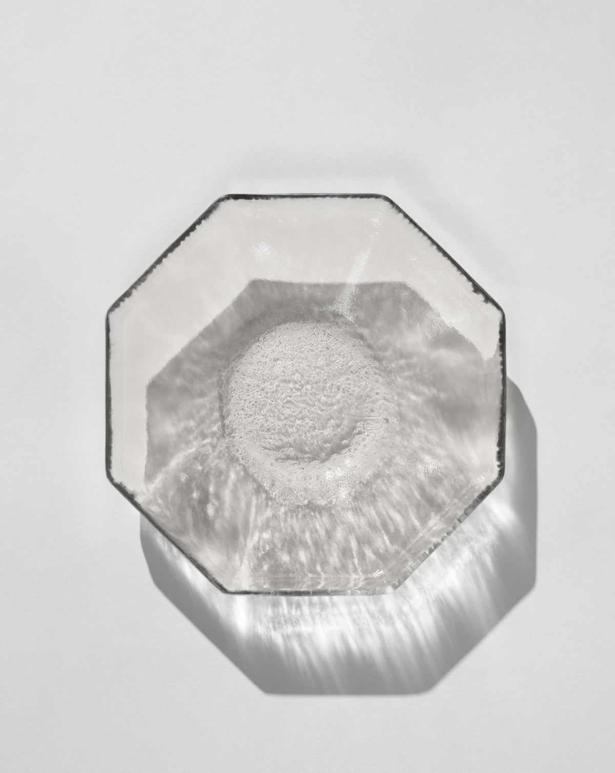 Agnes Plate - Set of two by Hein Studio | The Oblist — clear glass, modern design