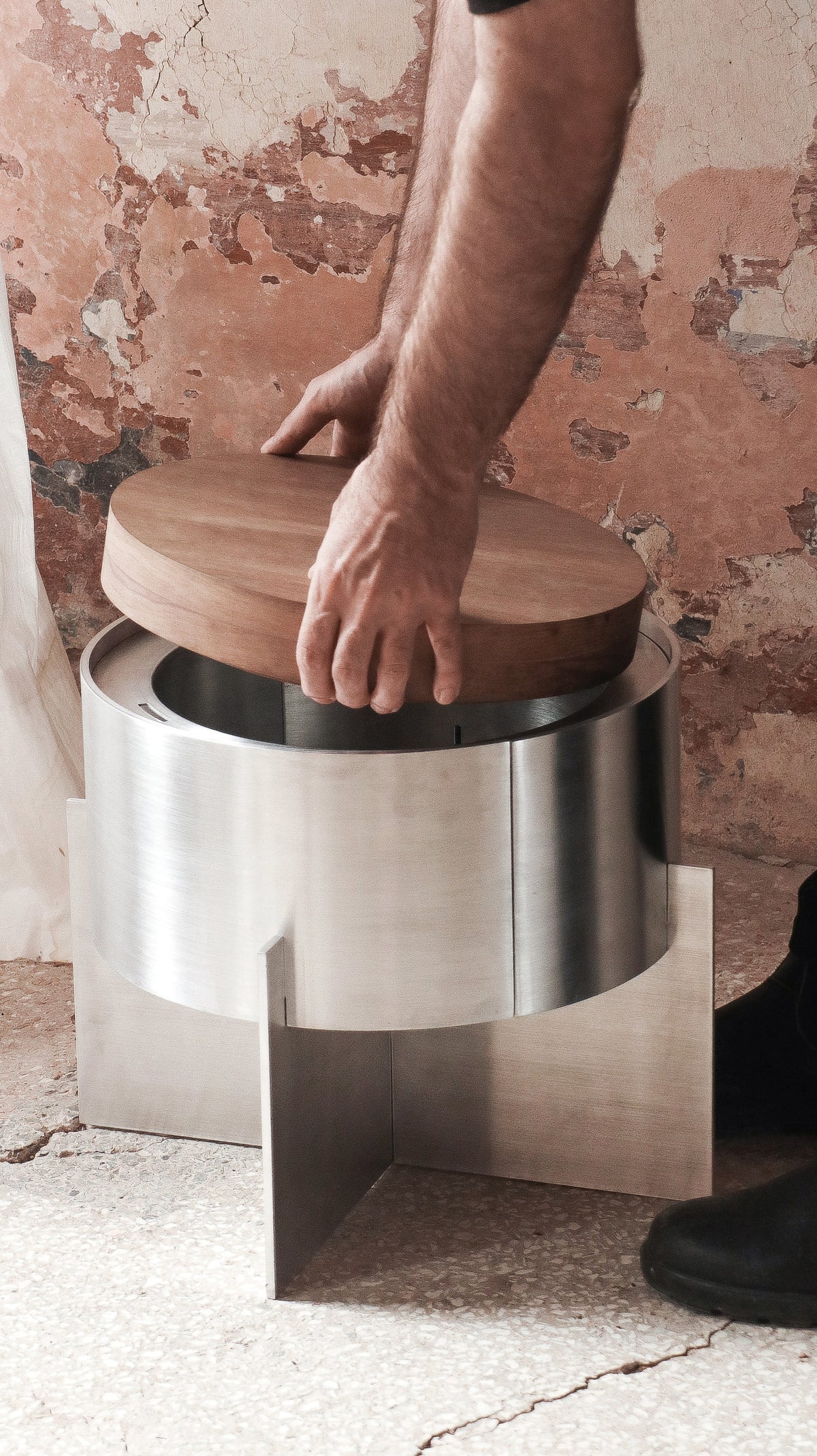 Lunar Side Table — in context