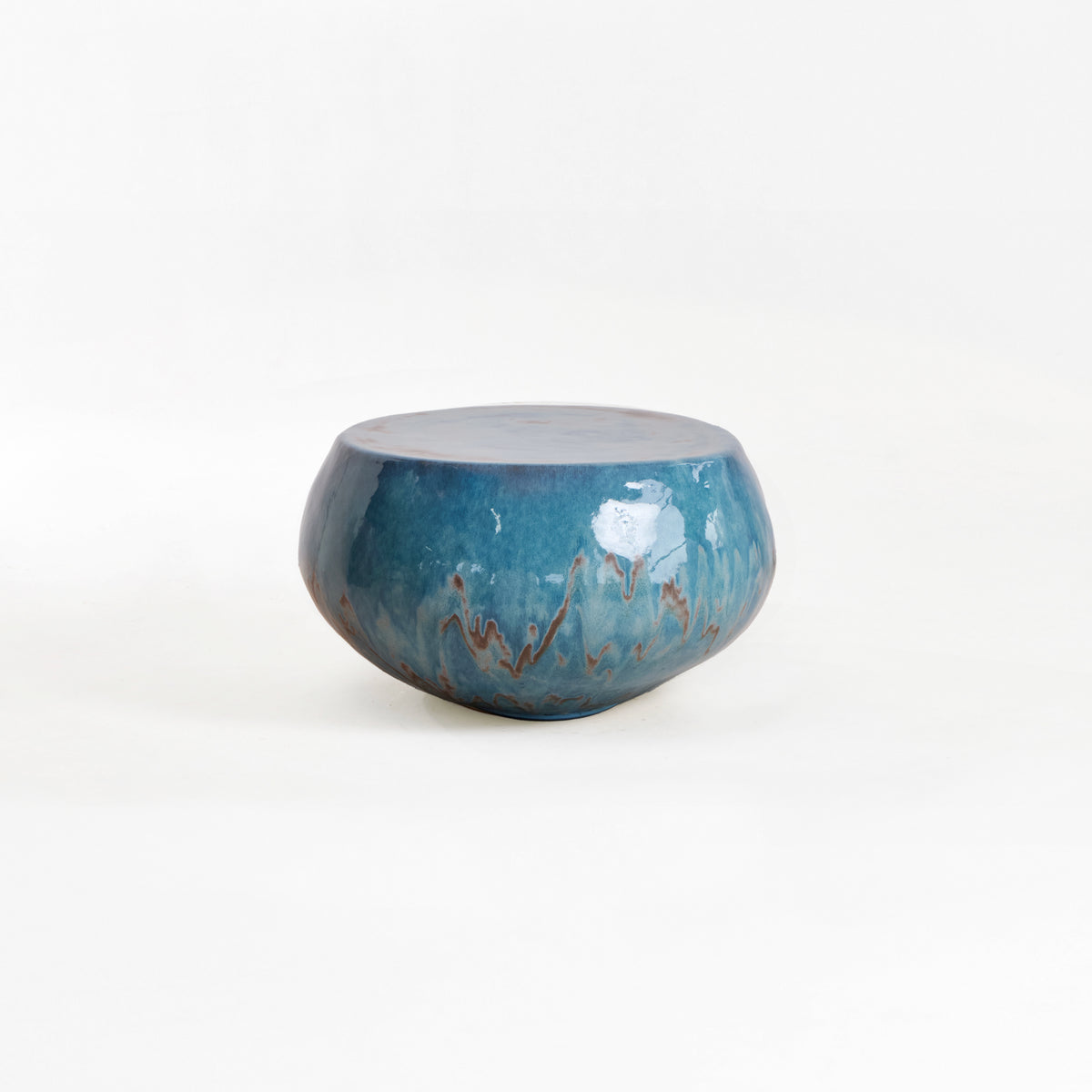 Ceramic Coffee Table in Cream — additional view