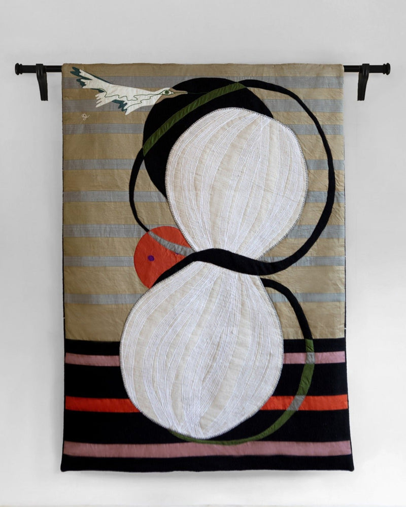 Simple Flight Hand Sewn Silk Tapestry by House of Quentin Jones | The Oblist