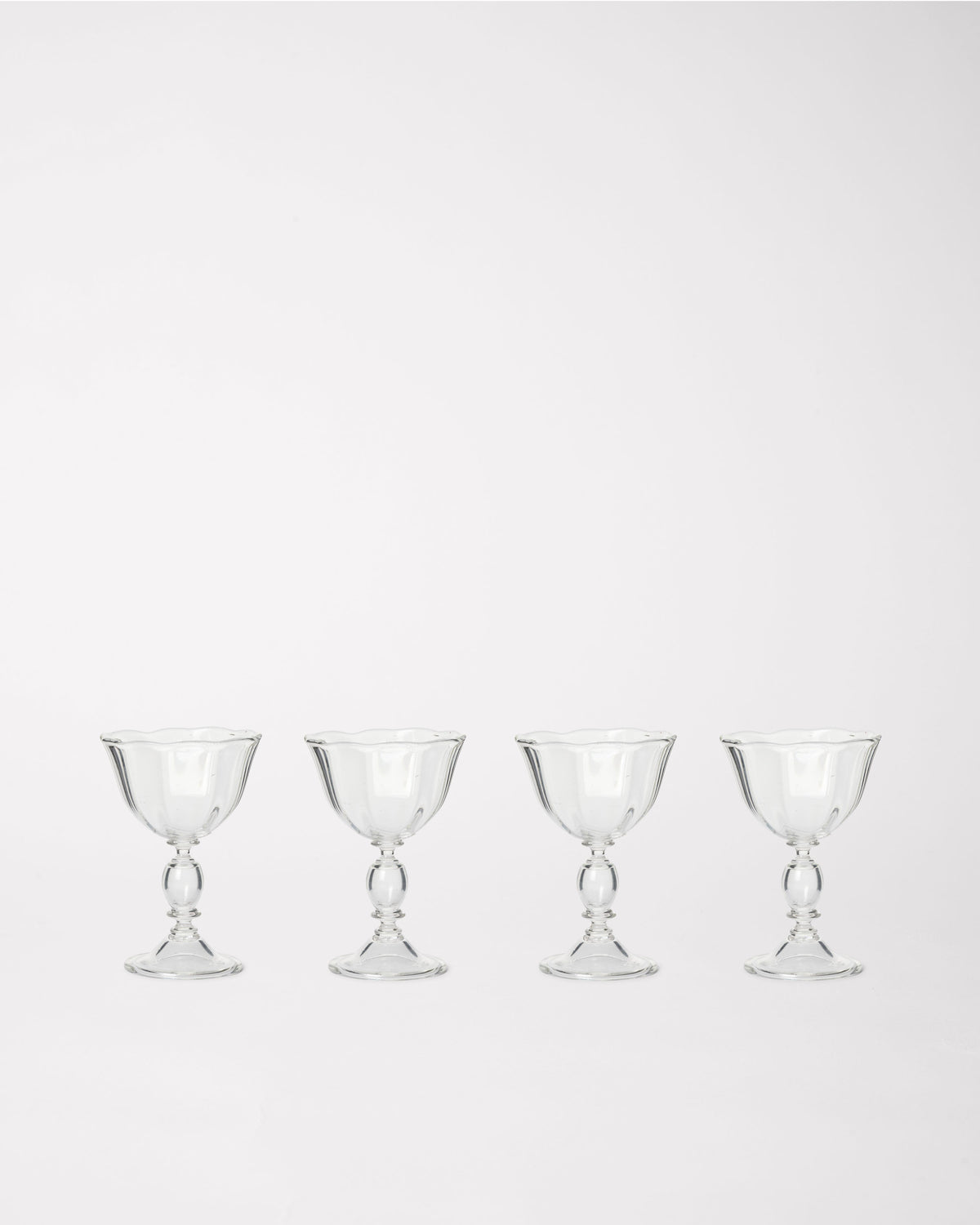 Alban Wine Glass - Set of Four — front view on white background