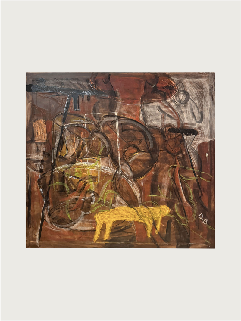 'Hidden Narratives' vol. 01 Painting by Dovile Bernotaite | The Oblist
