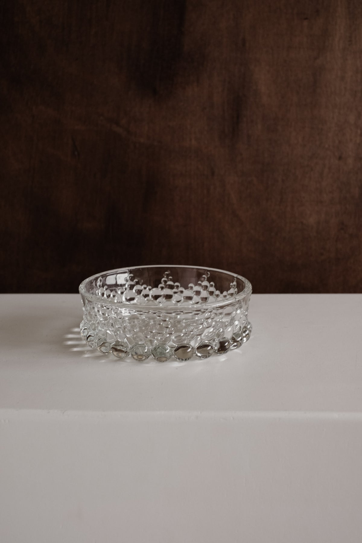 Mid-Century Glass Bowl by Walther Glass, 1970 — alternate view